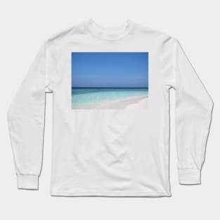 Maldives Perfect Beach Long Sleeve T-Shirt